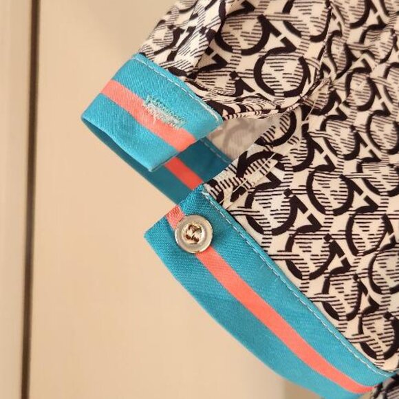 Dalia MacPhee Floral Patchwork Cocktail Dress XL - Picture 3 of 5